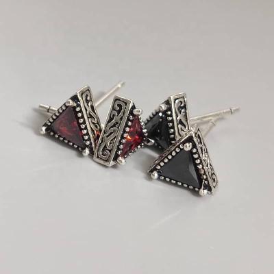 China Fashion CLASSIC Earrings Trend Jewelry 2021 Sterling Silver High Quality Gold Plated Jewelry Women Natural Gemstone 925 Silver Earring for sale