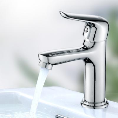 China Modern Luxury Bathroom Faucets 2022 Metered Cold Water Wall Mounted Hot Mixer Tap Brushed Gold Hidden Wall Mounted Basin Faucet Hotel for sale