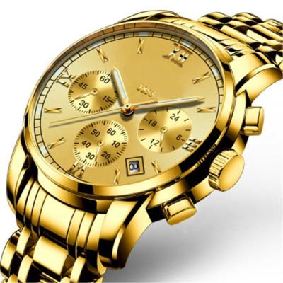 China Full Date LDDW88 Automatic Mens Gold Watches Multi Function Man Luxury Watch for sale