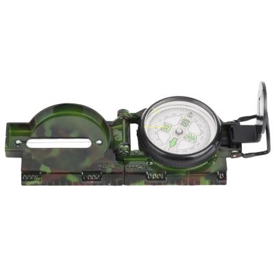 China Professional Custom Military Map Use Zinc/Aluminum Alloy Magnetic Orienteering Glow In The Dark Compass for sale