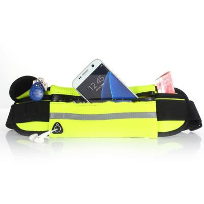 China LD-WB-08 Neoprene Water Proof Fitness Pussy Adjustable Elastic Waterproof Colorful Pack Belt Sports Waist Bag for sale