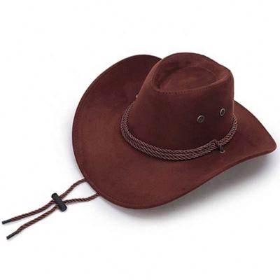 China Comfortable LD13 Cowboy Hat Men's Wide Brim Western Hat for sale