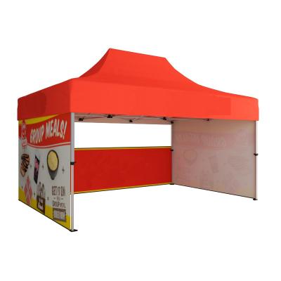 China China Qihong 10x20 Big Waterproof Event Gazebo Commercial Advertising Display Outdoor Pop Up Canopy Trade Show Folding Tent for sale