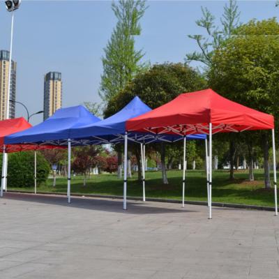 China Qihong Waterproof Outdoor Gazebo Pop Up Canopy 10x10 Canopy Tent With Church Window Sidewalls Trade Show Tent for sale