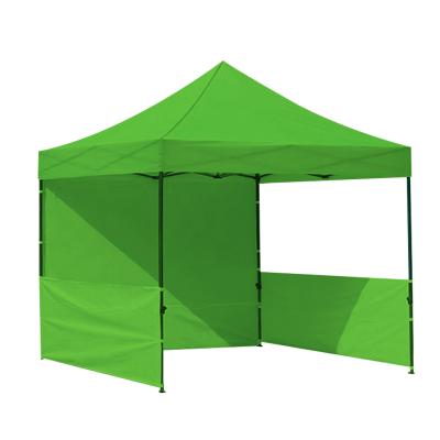 China Outdoor Waterproof Steel Framed 10X10 Folding Pop Up Canopy Tent With Sidewalls for sale