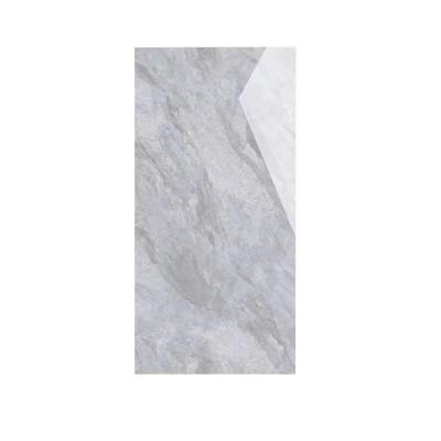 China Full Body Porcelain Floor Tile 750x1500mm Glazed Rural Polished Zibo Appearance Luxury Gray Marble Workmanship for sale