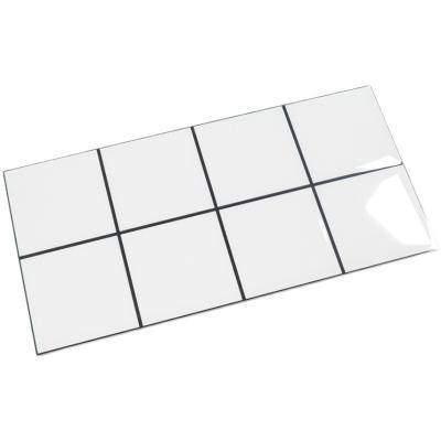 China Glazed White Ceramic Metal Tiles Bathroom Price 300*600 Wall Tiles Floor Tile for sale