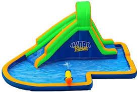 China 2016 Hot sell Inflatable water slide with big pool for Brunei market for sale