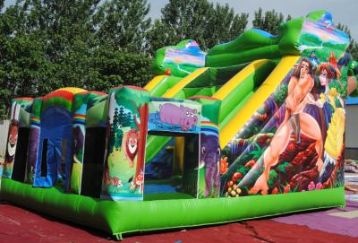 China Inflatable castle with slide  with warranty 24months from GREAT TOYS LTD for sale