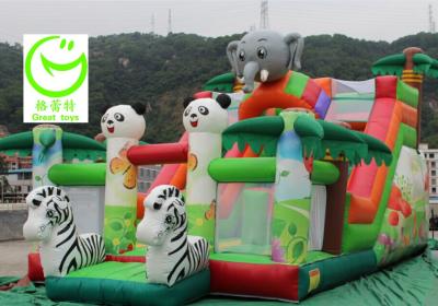 China Inflatable trampoline  with warranty 24months from GREAT TOYS LTD for sale