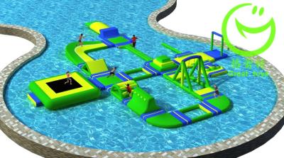 China Inflatable water park with warranty 48months from GREAT TOYS LTD for sale