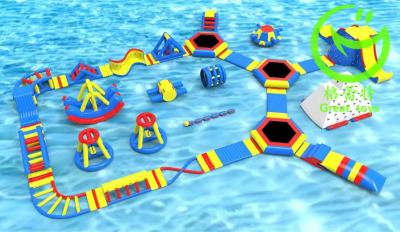 China Giant Inflatable water park with warranty 48months from GREAT TOYS LTD for sale