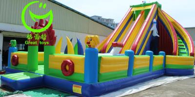 China Air bouncer Inflatable trampoline  with warranty 24months from GREAT TOYS LTD for sale