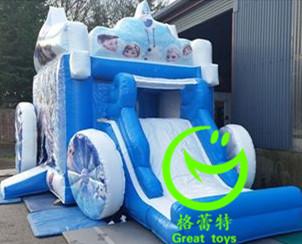 China 2016 hot sell  frozen adult bouncy castle  with 24months warranty for sale