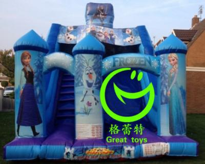 China Best selling inflatable frozen slide with 24months warranty GT-SAR-1641 for sale