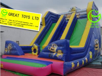 China Best selling inflatable minion slide with 24months warranty GT-SAR-1642 for sale