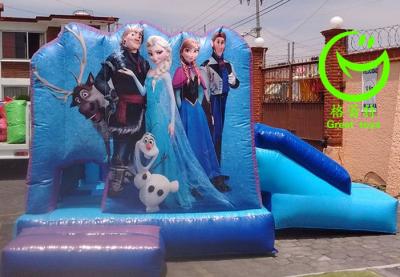 China 2016 hot sell   frozen inflatable bouncer  with 24months warranty GT-BC-1831 for sale