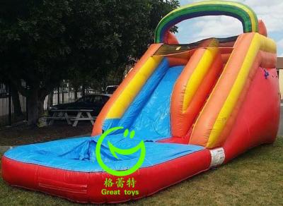 China Hot selling  inflatable water  slide  with 24months warranty GT-SAR-1664 for sale