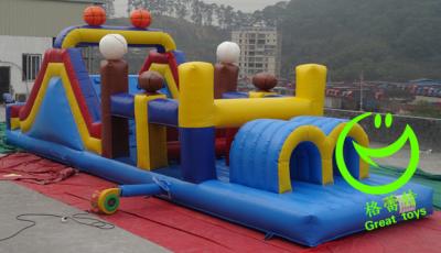 China New products inflatable obstacle course for sale with 24months warranty GT-OBS-0572 for sale