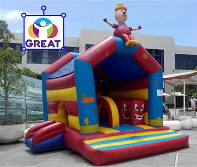 China 2016 hot sell  inflatable bounce house  with 24months warranty GT-BC-1840 for sale