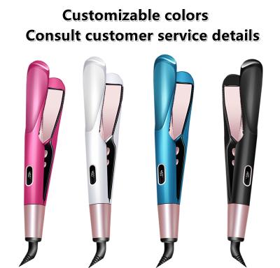 China Professional Pink LED Temperature Display AIWO Hair Straighteners Power Cord For Hair Straightener Mat Accept Customize Logo Bulk Shipping Sellers for sale