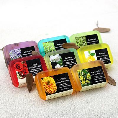 China Factory Price Facial Soap Plant Base Cleansing Floral Extracts Whitening Handmade Cleansing Soap for sale