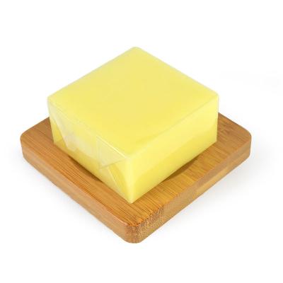 China Basic Cleansing Good Quality Organic Natural Size Reduces Acne Fades Scars Cleanse Skin Square Bar Soap for sale