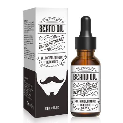 China Moisturizing Growth Natural Organic Oil Private Label Private Label Beard Oil Popular Beard Gift Set For Men for sale