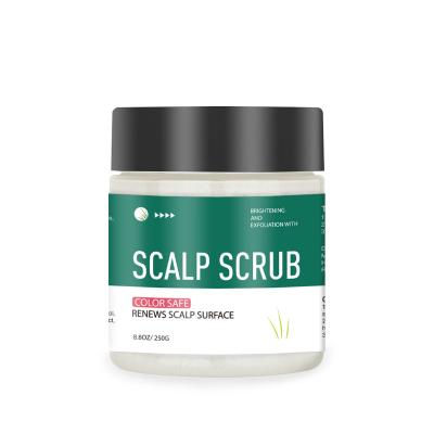 China Anti-Dandruff Private Label Sea Salt Scalp Scrub Hair Care Deep Cleansing Anti-Dandruff Shampoo for sale