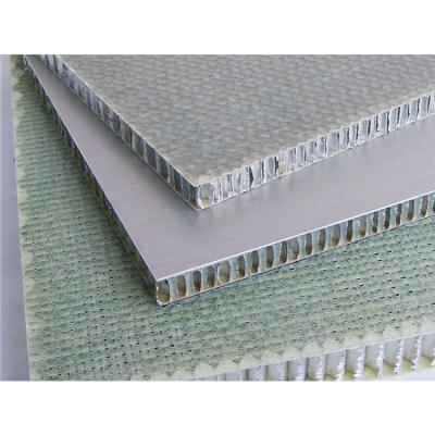 China Lightweight Fire Resistant FRP Honeycomb Sandwich Panels For Dry Cargo Truck Body for sale