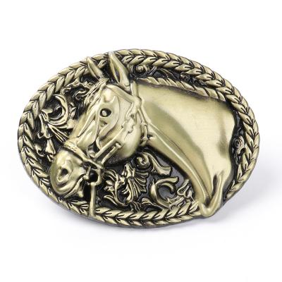 China Wholesale High Quality Metal Belt Buckle Manufacturers Custom Custom Logo Men Military Metal Cowboy Belt Buckle for sale