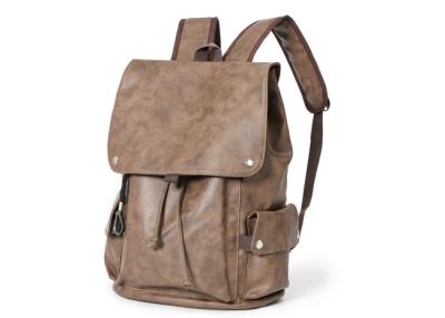 Cina Leather Business Laptop Backpack , Daily Casual Laptop Backpack in vendita