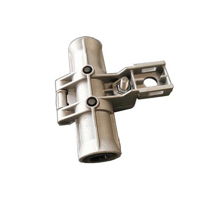 China Aluminum Alloy Tangent Set Aluminum Suspension Clamp For ADSS Fiber Optic Collar for sale