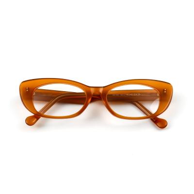 China Popular Custom Color Glass Eyewear Eyeglasses Frames Acetate Optical Spectacle for sale