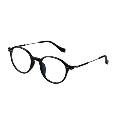 China For Professional Modern Glasses Metal TR 90 Eyeglasses Anti-blue Lightweight Optical Glasses for sale