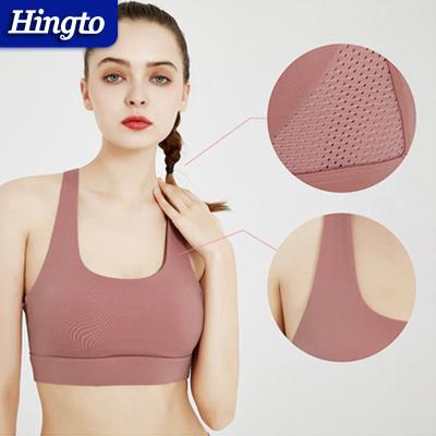 China High Quality Customized Breathable High Support Sports Bras For Women Fitness Sports High Impact Bra for sale