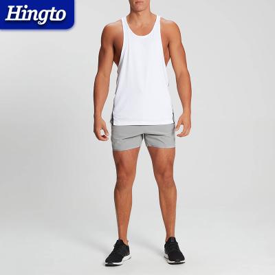 China Wholesale Custom QUICK DRY Bodybuilding Muscle Workout Singlet Fitness Vest Gym Cotton Tank Tops for sale