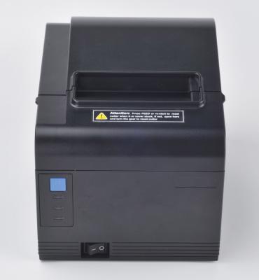 China 80mm black and white thermal printer with USB/LAN/COM ports for POS system for sale