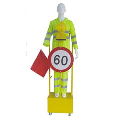 China 2020 Hot New Products Road Safety Traffic Equipment Traffic Equipment Robots Flagger Traffic Commander for sale