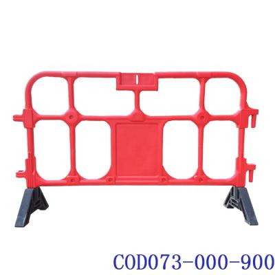 China Road Safety China Factory Supplied Good Quality Road Traffic Plastic Barriers Plastic Barrier Traffic Barrier for sale