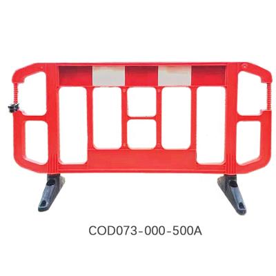 China Road Safety OEM China Factory Wholesale Temporary Barrier Traffic Plastic Pedestrian Barrier For Highway Safety for sale