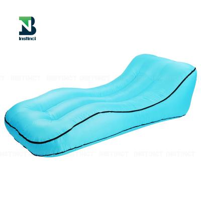 China Hybrid Type INSTINCT Outdoor Folding Lazy Inflatable Camping Sleeping Bags Bed Air Sofa for sale