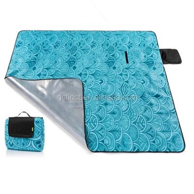 China Water Proof Folding Sand Less Beach Mat for sale