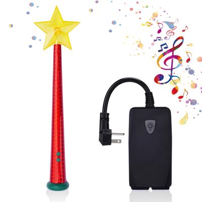 China 2020 Bestselling Christmas Light Or Home Appliance US EU UK Plug And Outdoor Smart Remote Control Plug Socket Au Magic Wand For Christmas Lights for sale