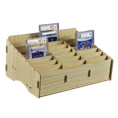 China Sports card holder wholesale BGS basketball tcg sports storage with basketball stands case PSA card holder for sale