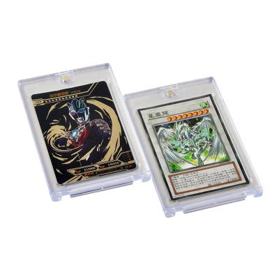 China Wholesale Acryl Yugioh One Touch 35pt Trading Card Acryl Yugioh Magnetic Case Holder for sale