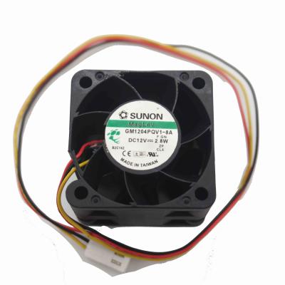 China GM1204PQV1-8A DC 12V 2.8W 40X40X28mm Ultra-fast Server Fan GM1204PQV1-8A for sale