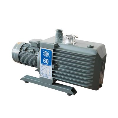 China TRD-60 Food and Beverage Industry Experimental Vane Vacuum Pump Easy Install Hospital Rotary Vane Vacuum Pump Electric Double Stage Vacuum Pump for sale