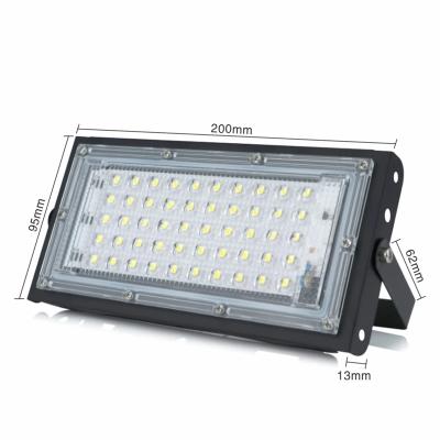 China 50 Watt High Quality LANDSCAPE Ip65 Street Light Road Lamp Waterproof Solar Dusk Dawn Garden Led Flood Light Lights AC 220v 230v 240v à venda