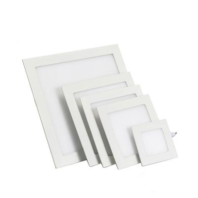 China Modern Recessed Led Panel Light Ceiling Light Rectangular Slim Hotel Led Panel Light 6W à venda